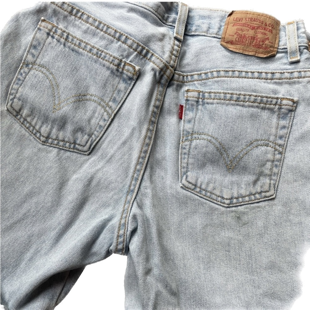 Levi's Classic Jeans Shorts Sz 6 MIS - Picture 1 of 7